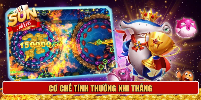 Cơ chế tính thưởng khi thắng